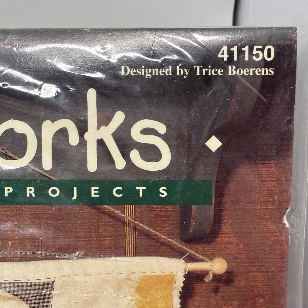 Vintage Bucilla PatchWorks 41150 Friendship Sampler Applique Quilt Craft Kit